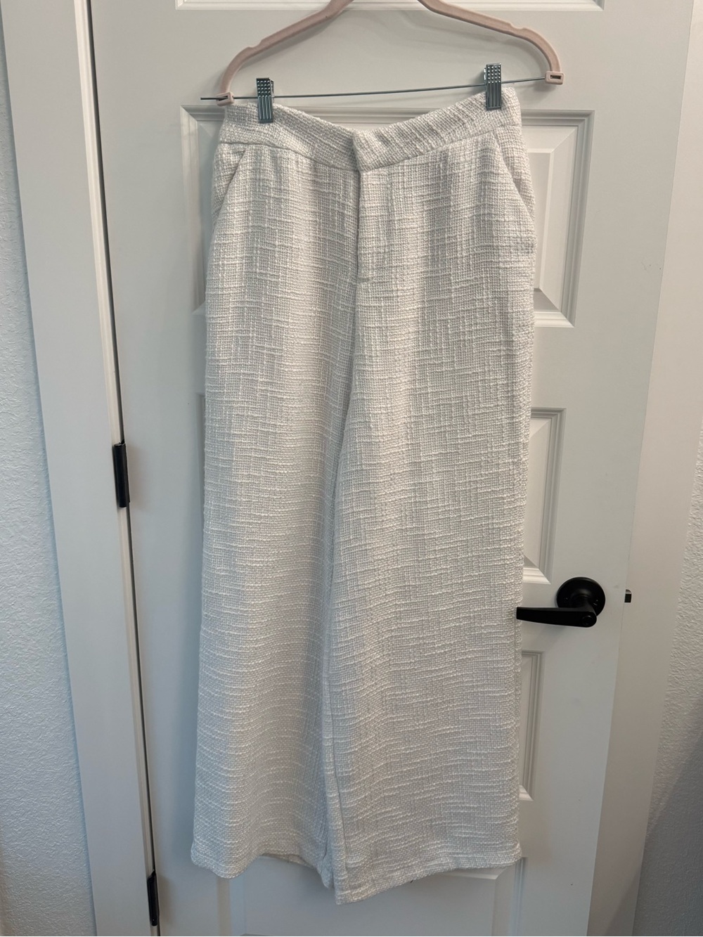 Lulus Ivory Tweed Pants